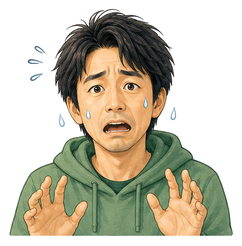 相談前に身構えるひろと