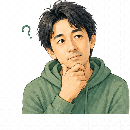 比較結果を見ながら考えるひろと
